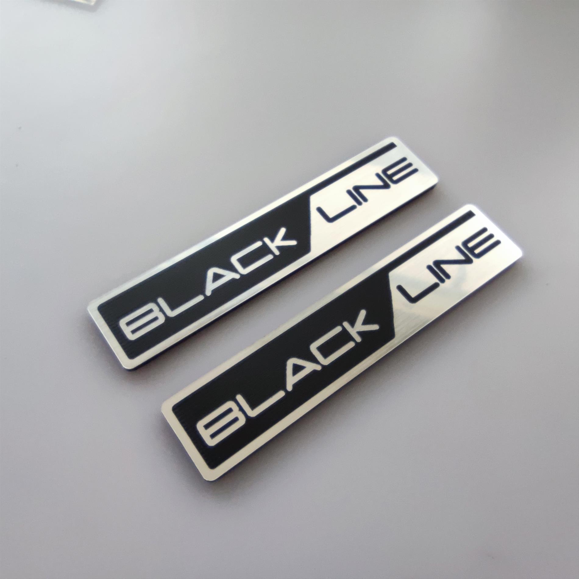 2x Ford courier tourneo connect Black line Etiket - Görsel 1