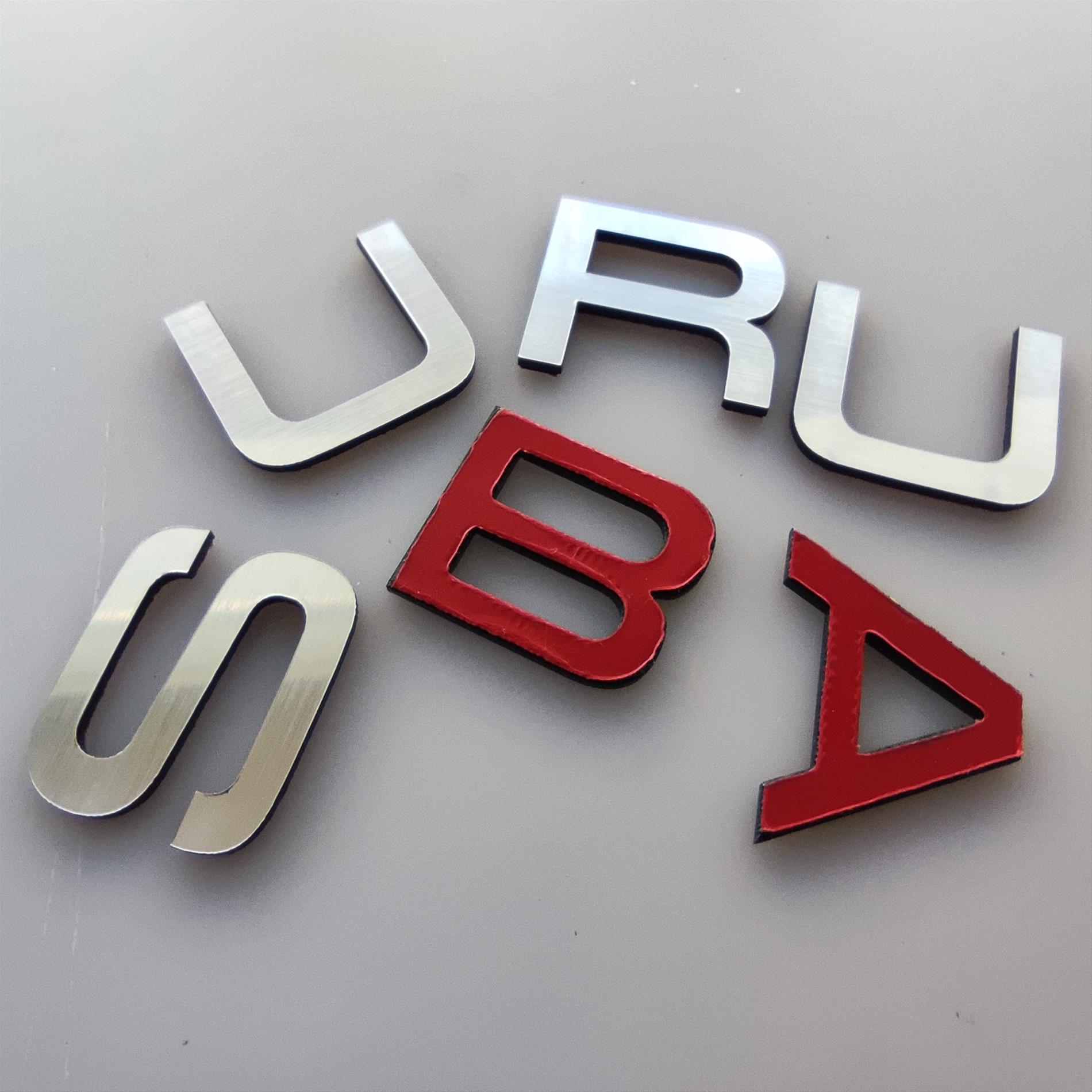 Subaru bagaj yazısı - Görsel 2
