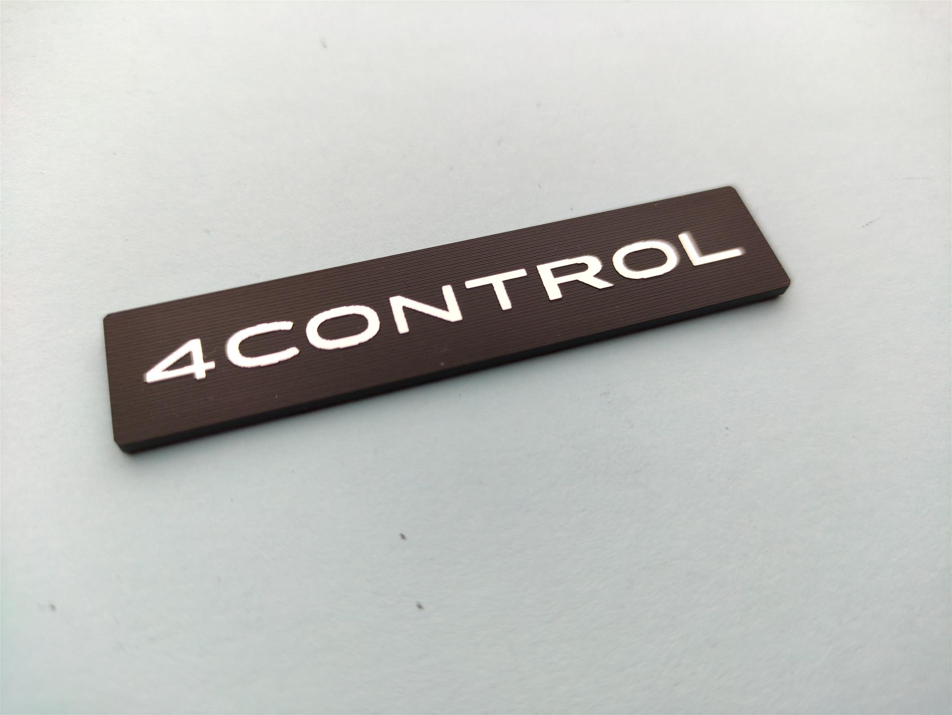 Renault 4control  etiket Renault Talisman and Megane 4 Control black Badge Monogram - Görsel 4
