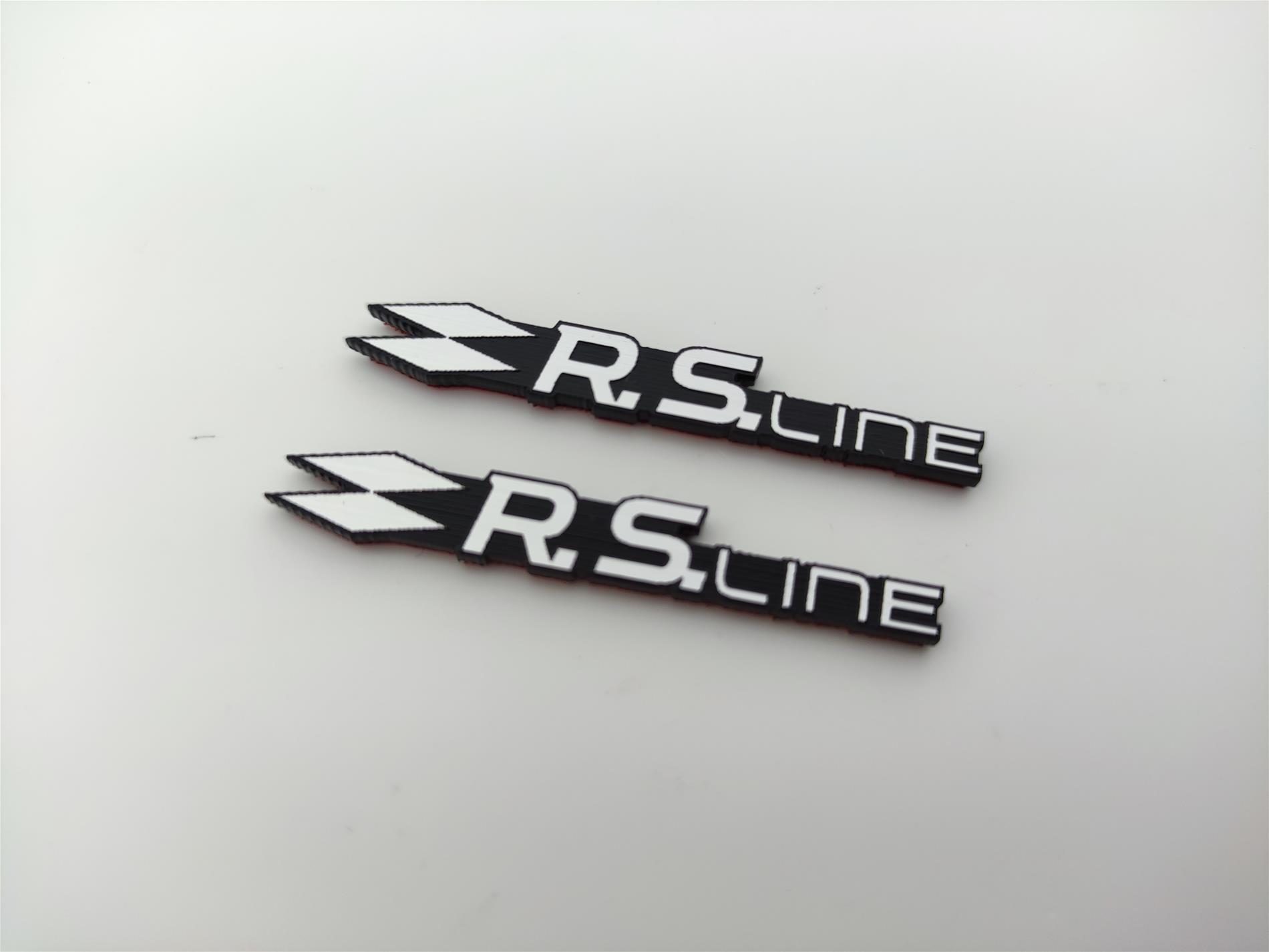 Renault RS line mini logo - Görsel 3