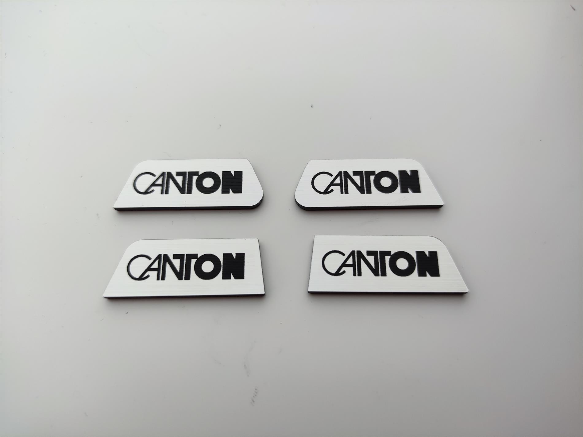Skoda octavia 4lü Canton logo seti - Görsel 1