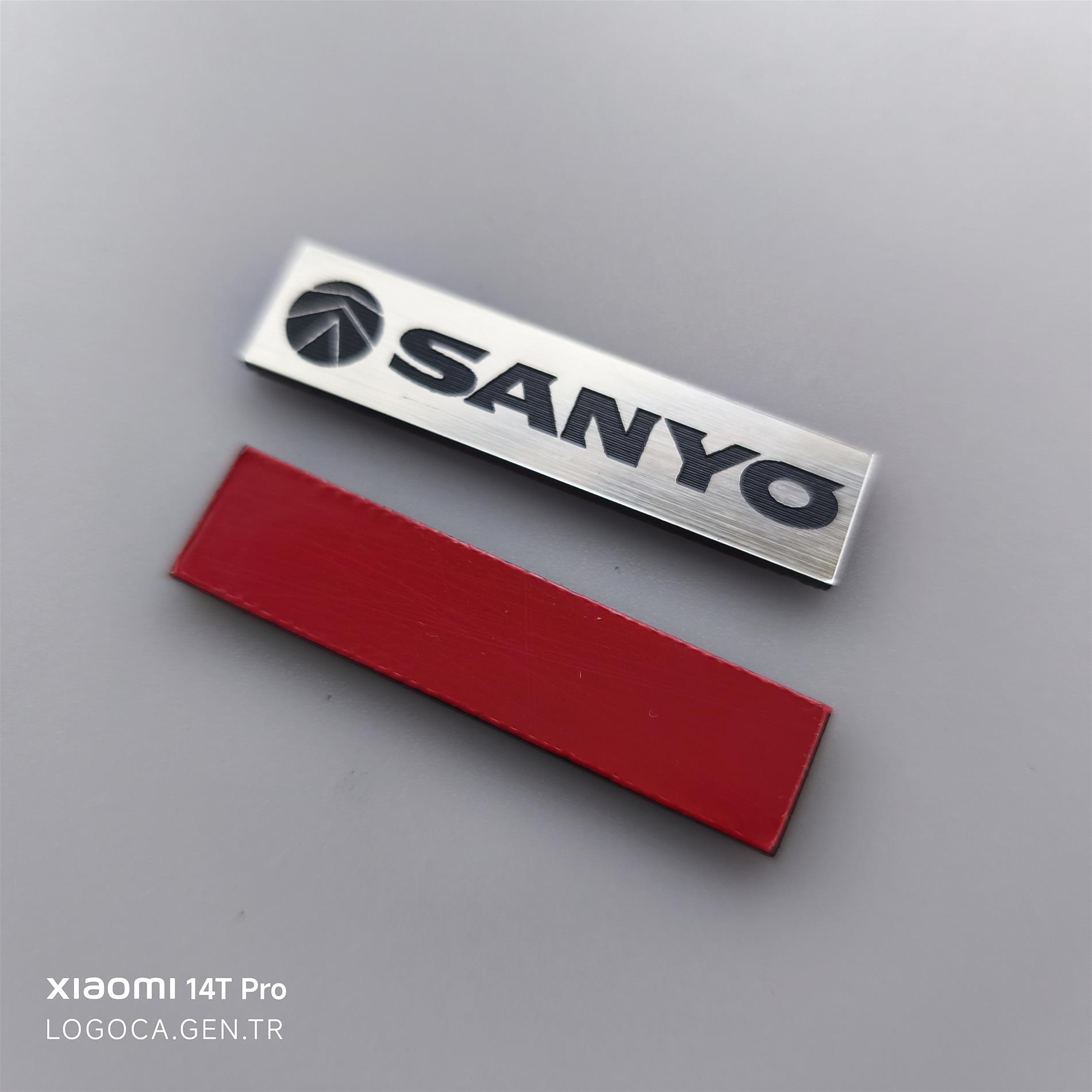 Sanyo Logo etiket - Görsel 2