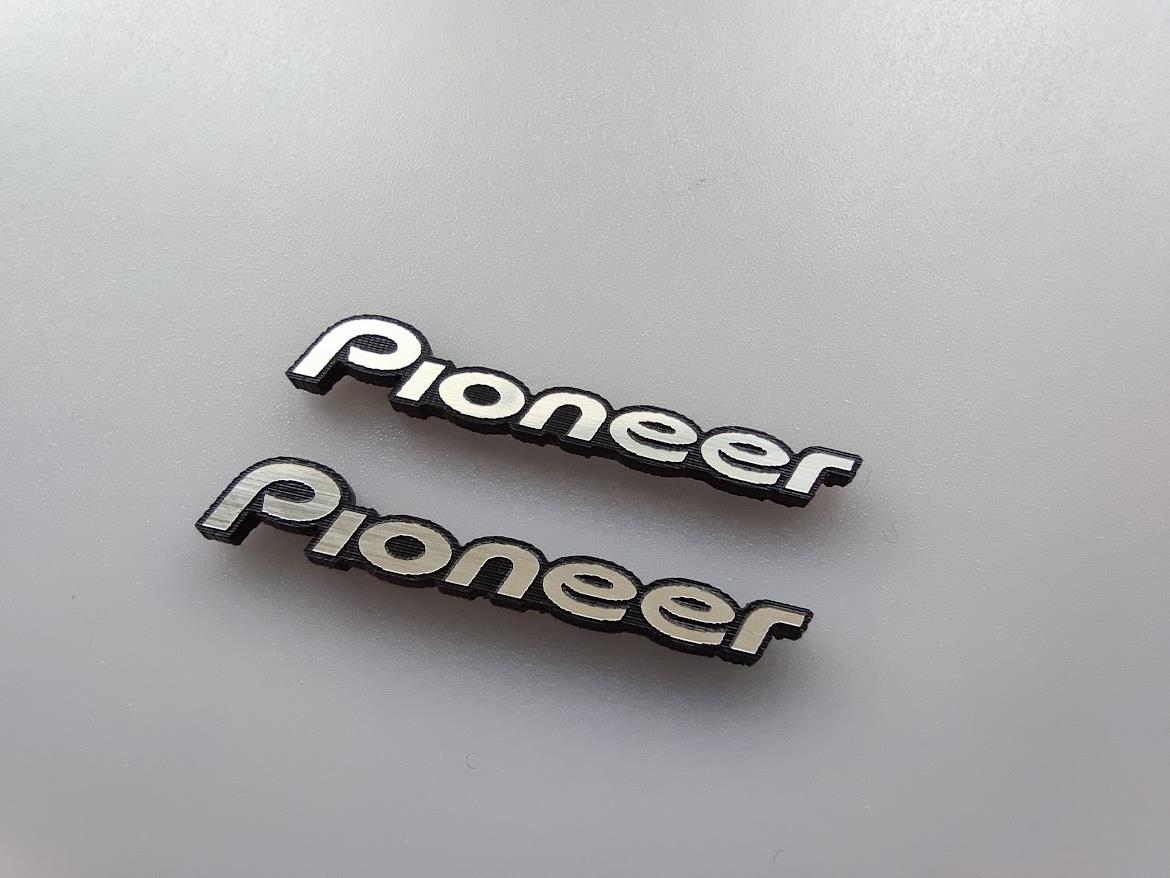 Pioneer Klasik Logo Ölçeklendirilebilir Etiket - Çeşitli Boyutlar - Görsel 2