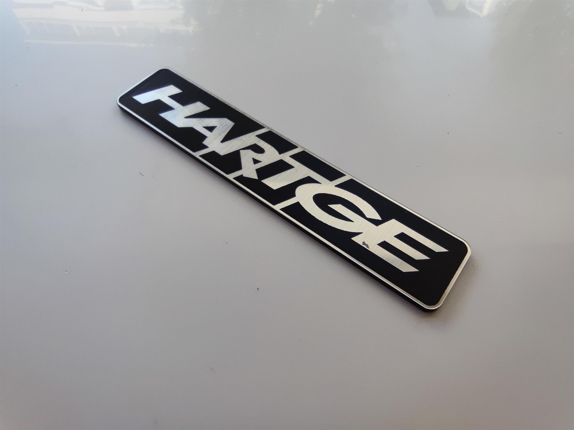1adet HARTGE etiket  Badge BMW E12 E21 E23 E24 E28 E30 E31 E32 E34 E36 - Görsel 4