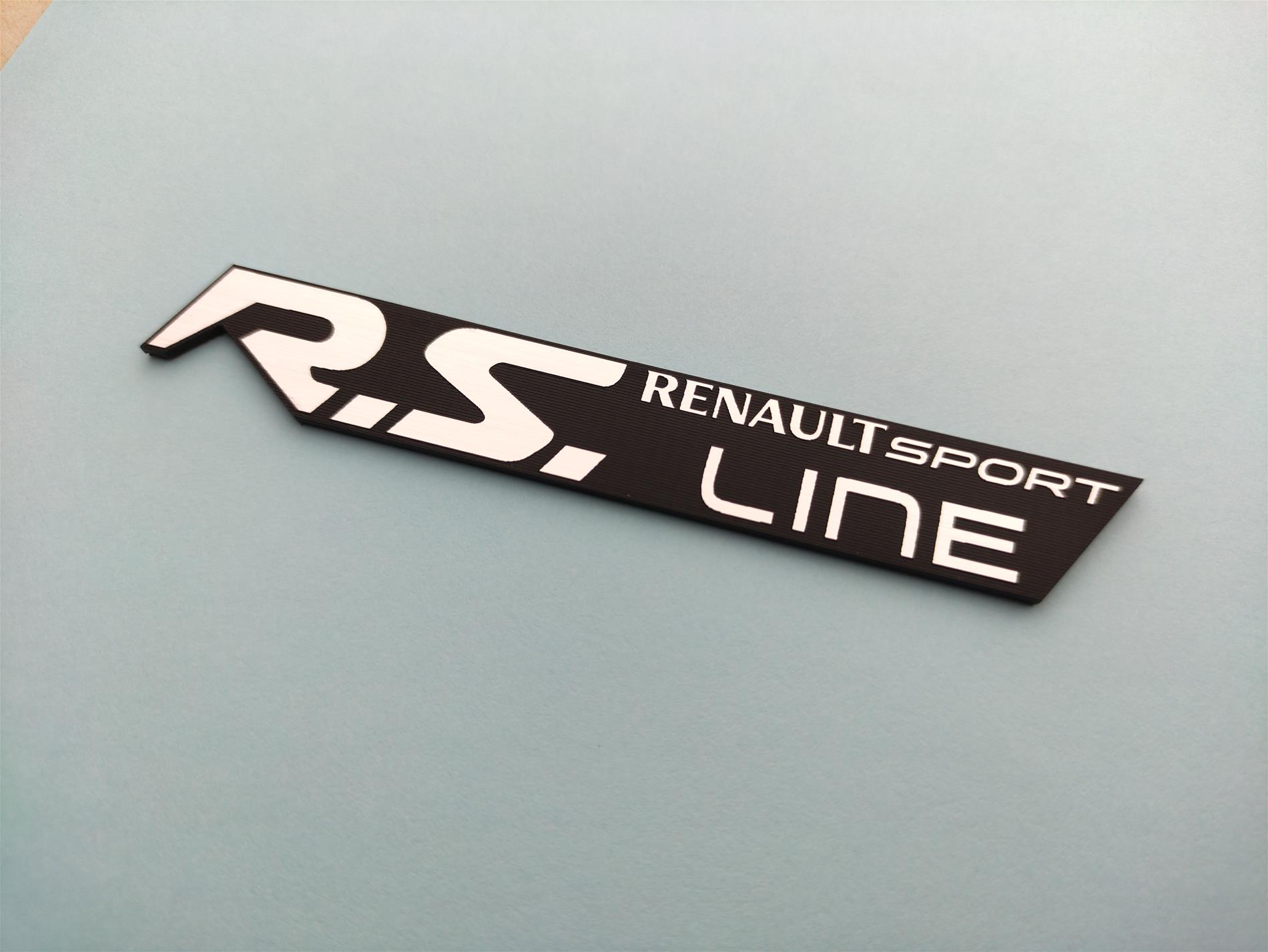 Renault RS line etiket - Görsel 2
