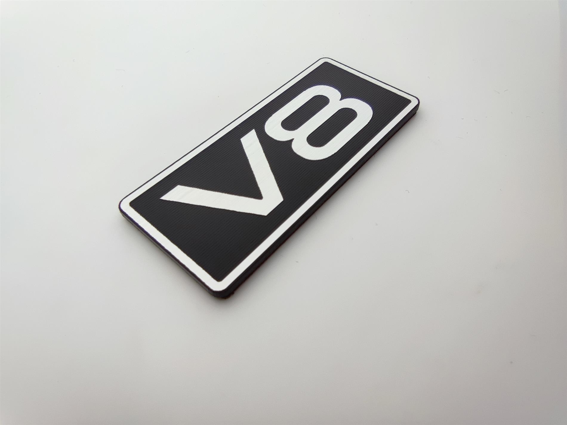 V8 Plastik etiket - Görsel 3