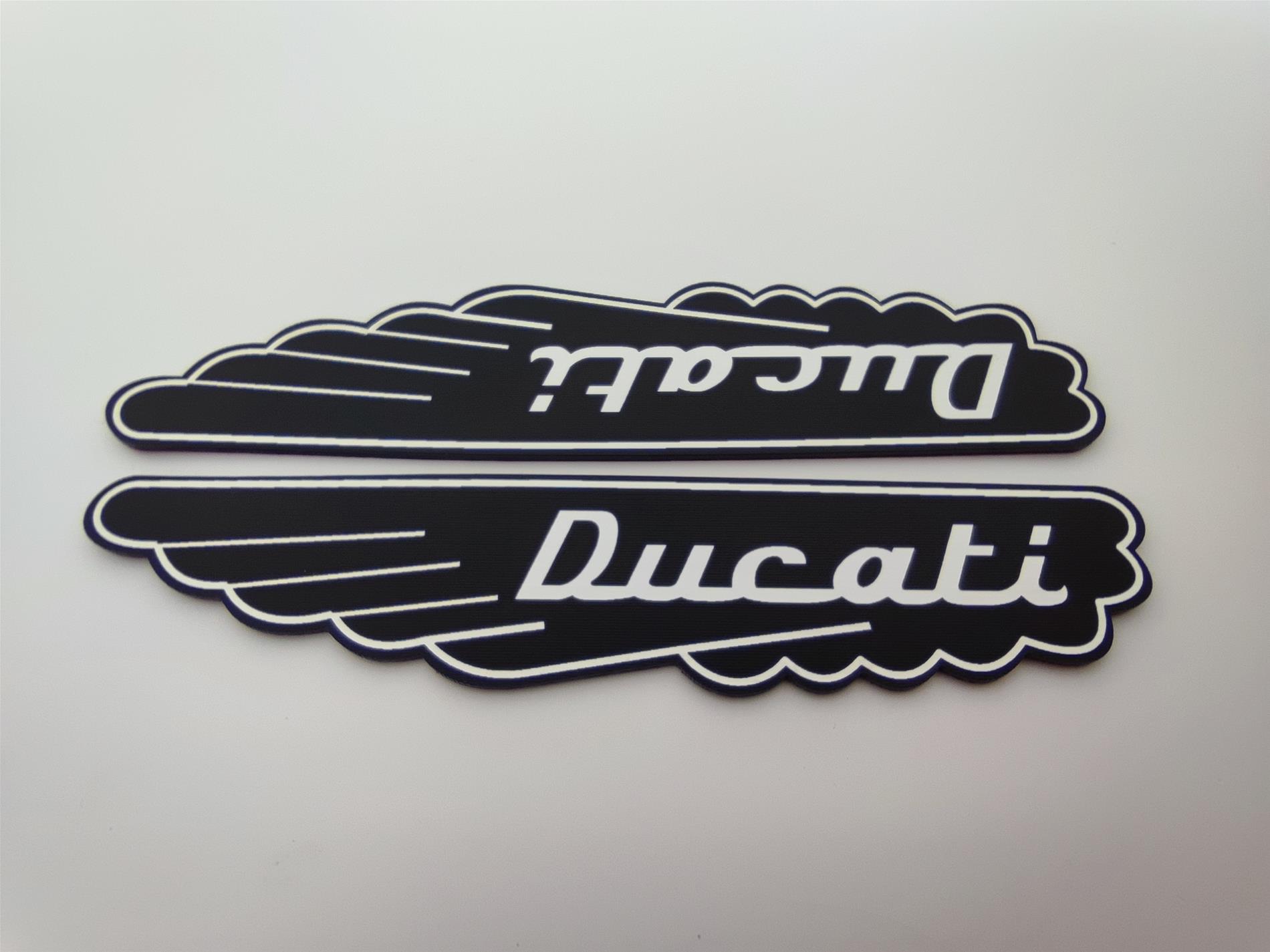 Ducati motosiklet etiketi Plastik etiket - Görsel 4