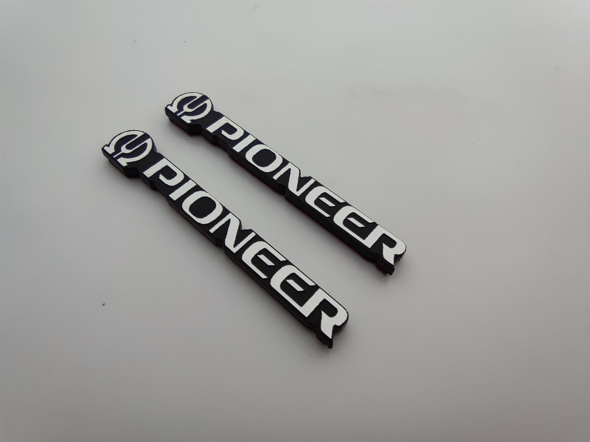 Pioneer Eski seri  logo pioneer old series logo - Görsel 3
