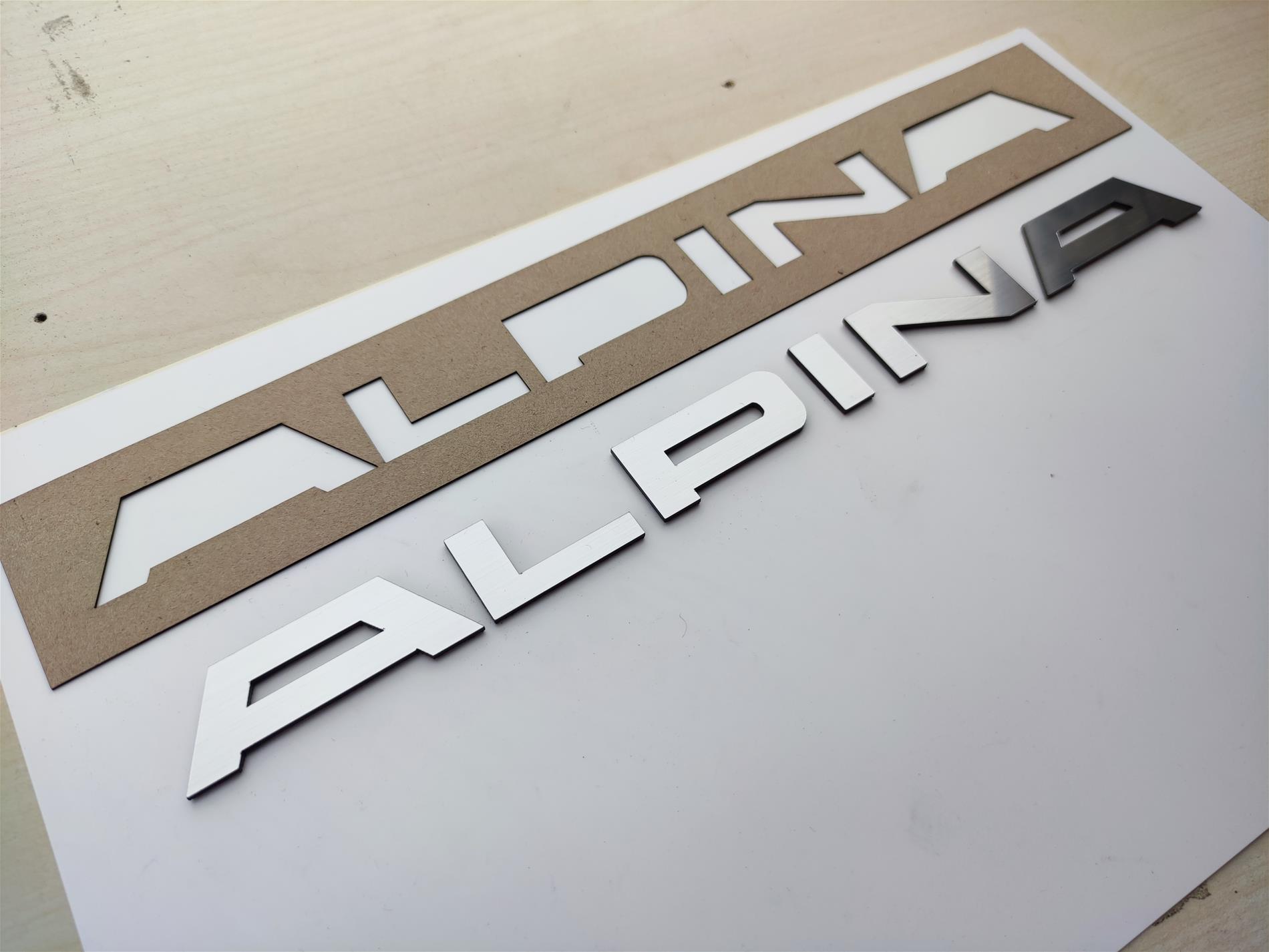 BMW Alpina Bagaj yazısı - Görsel 1