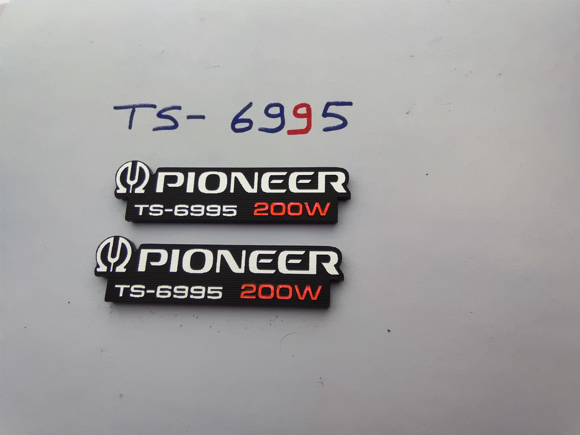 Pioneer TS-6985 ve ts-6995 Logo - Görsel 10