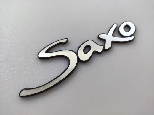 Citröen Saxo Arka bagaj yazısı