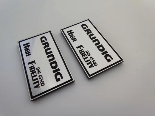 Grundig high Fidelity dın 45500 logo