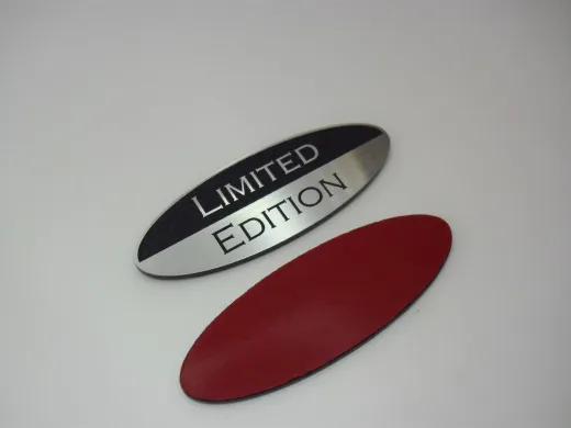 Limited Edition Oval Etiket