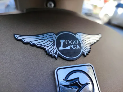 Kişiye Özel Motosiklet Kanat Logolu Etiket - Motor, Kask, Araba için Sticker