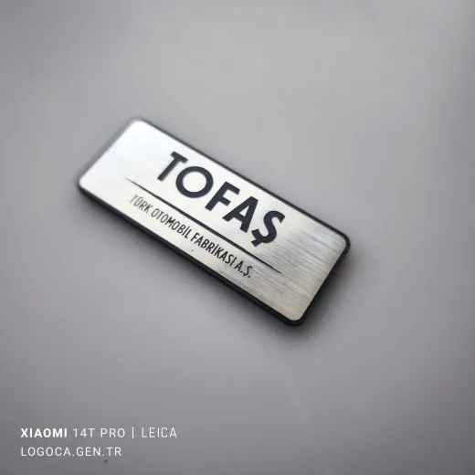 Tofaş Türk otomobil fabrikası AŞ etiketi