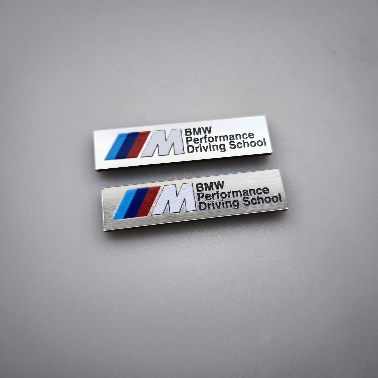 2x BMW M Performance driving school renkli plastik etiket - Görsel 5