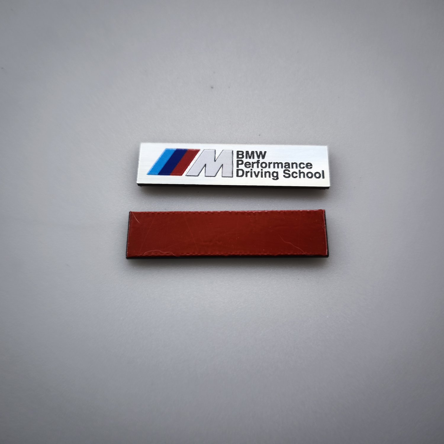 2x BMW M Performance driving school renkli plastik etiket - Görsel 3