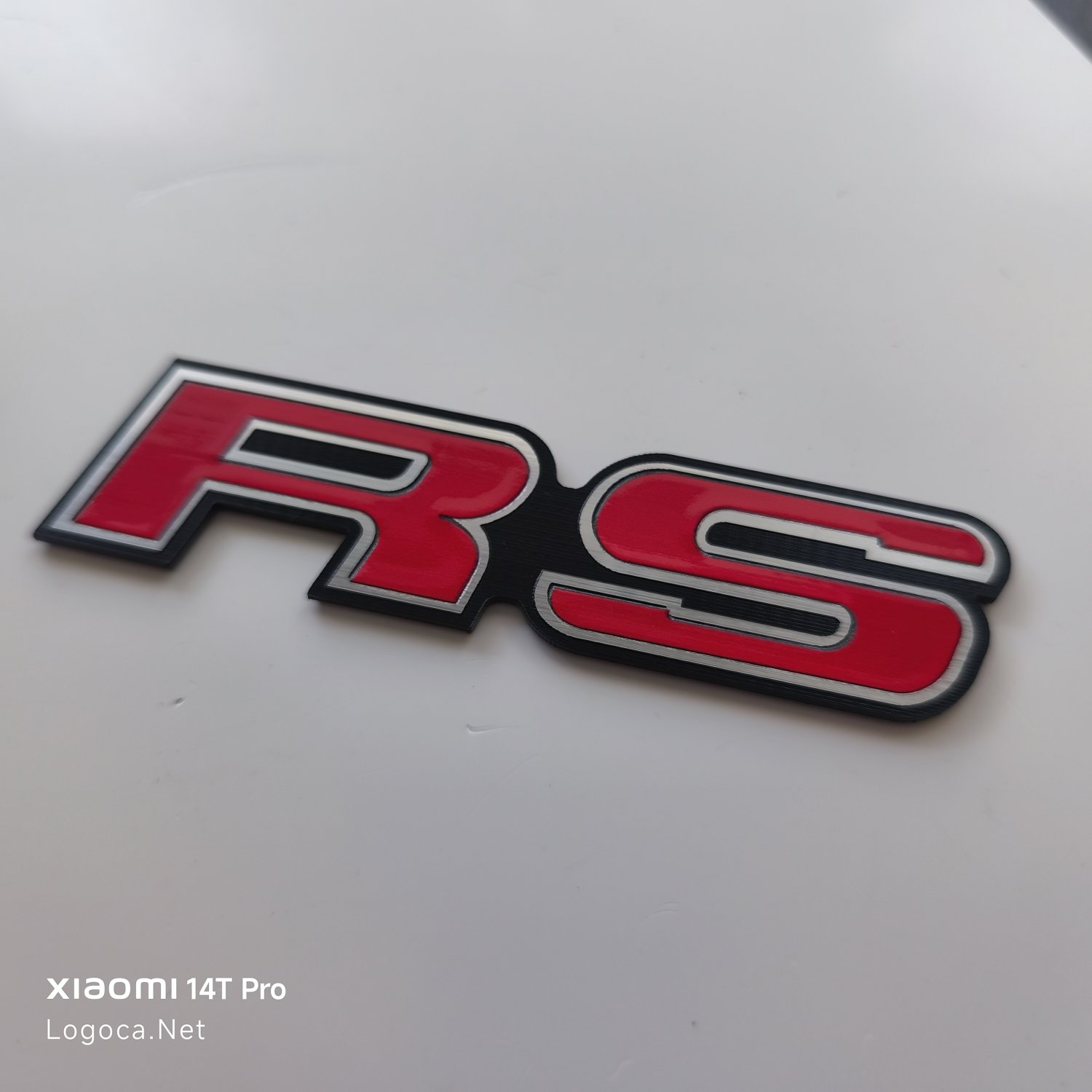Honda Rs logo Renkli plastik yapışkanlı etiket - Görsel 6