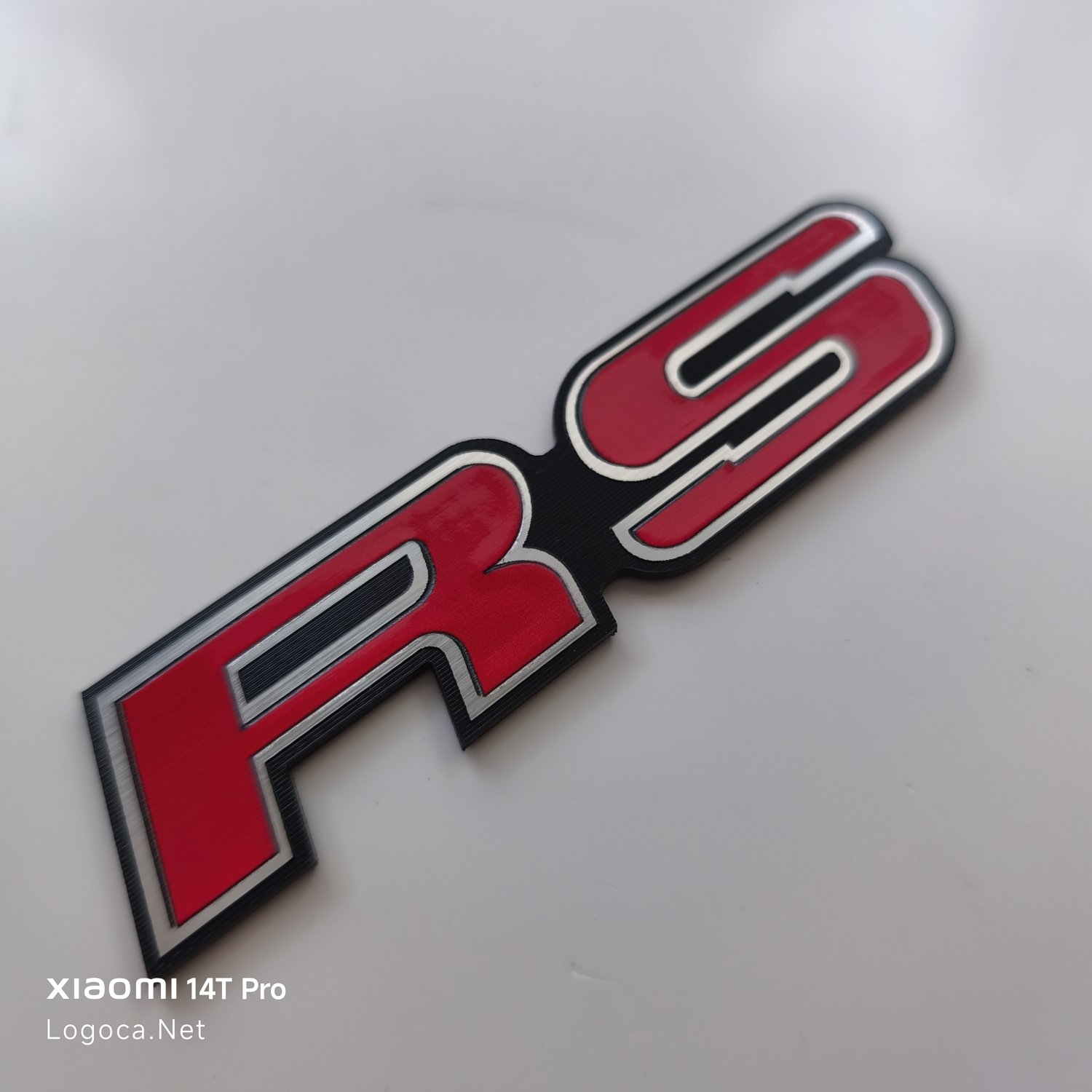 Honda Rs logo Renkli plastik yapışkanlı etiket - Görsel 8