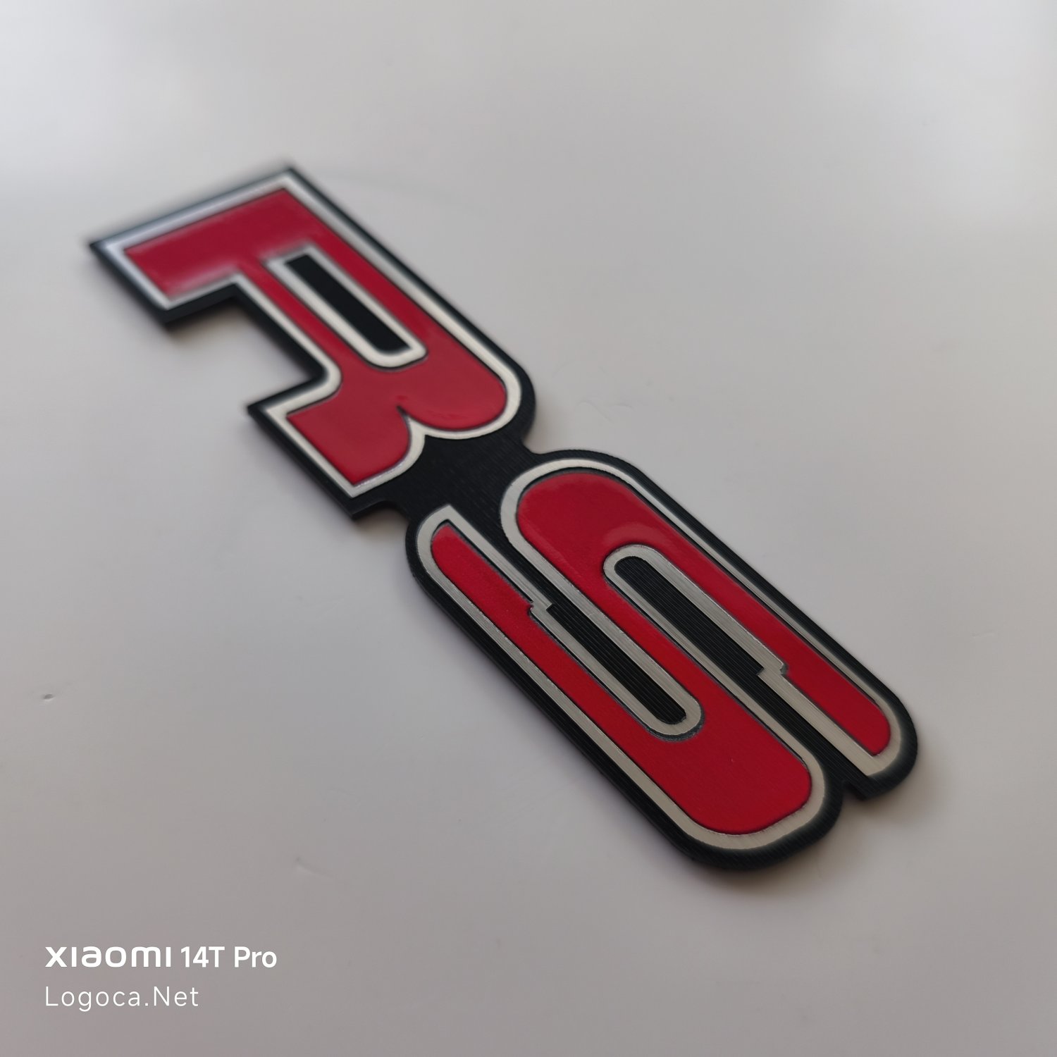 Honda Rs logo Renkli plastik yapışkanlı etiket - Görsel 9