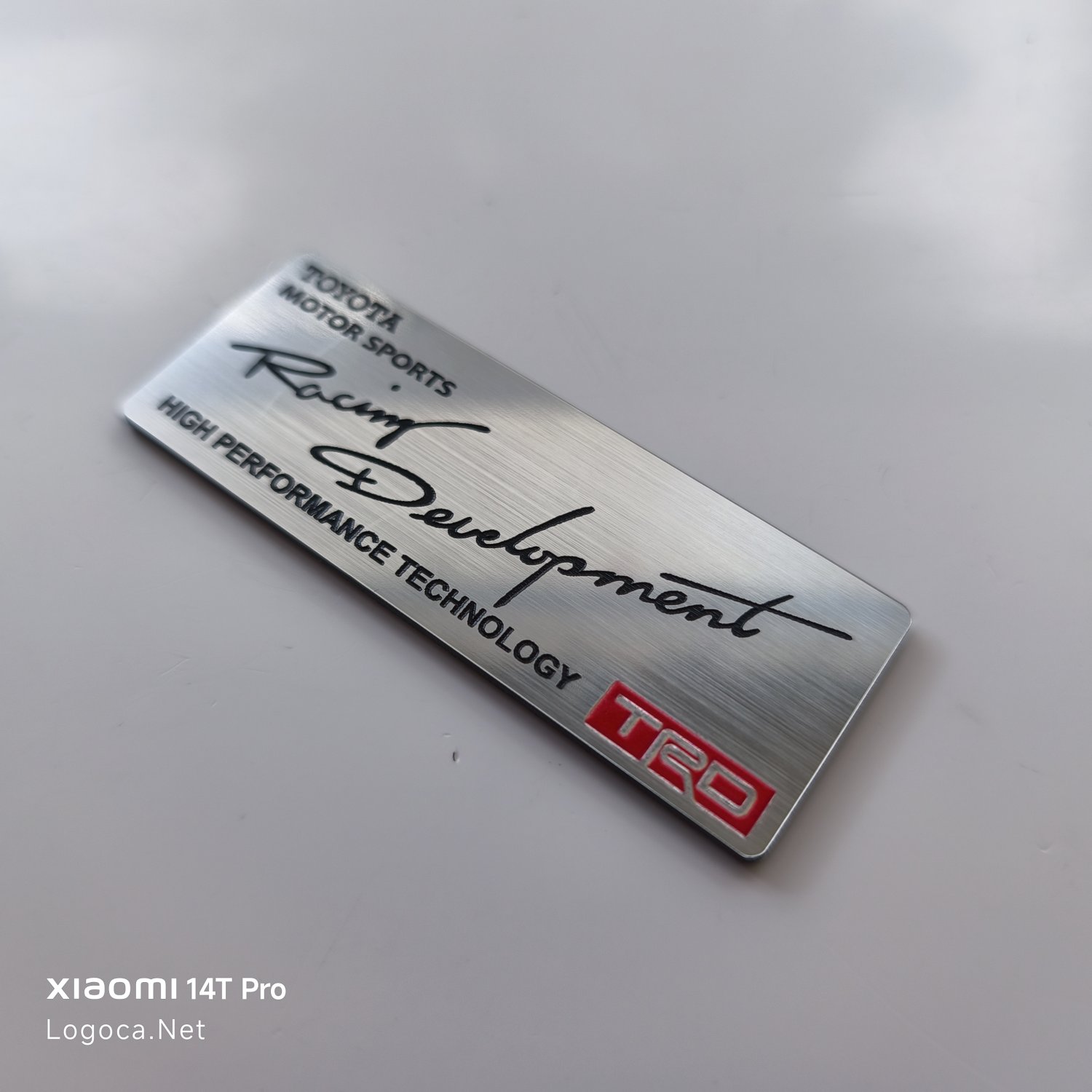 Toyota motorsport Racing development High performance technology TRD etiket - Görsel 3