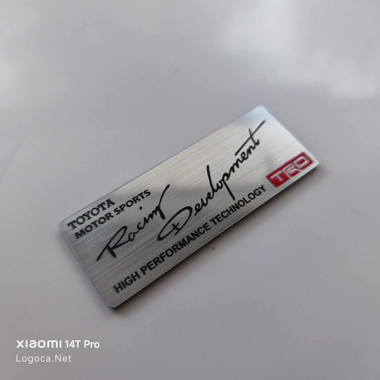 Toyota motorsport Racing development High performance technology TRD etiket - Görsel 8