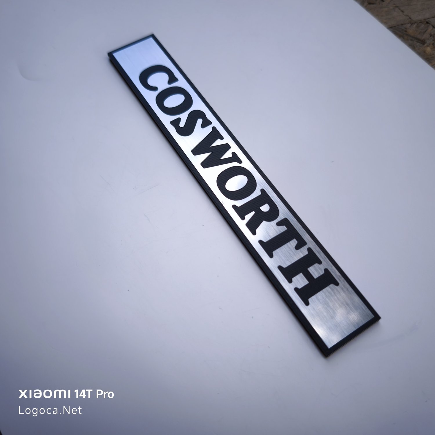 Cosworth plastik Bagaj Yazısı Amblemi - Şık ve Dayanıklı - Görsel 3
