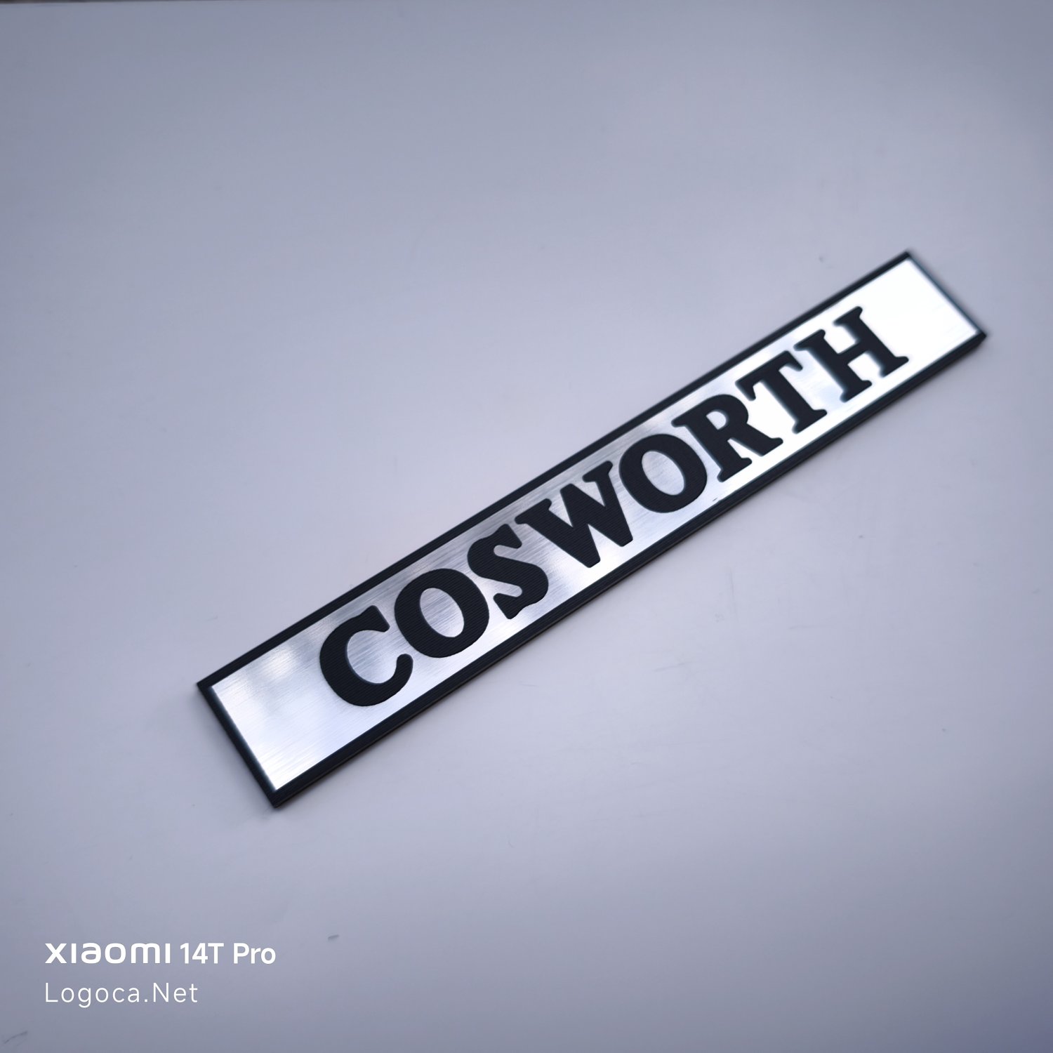 Cosworth plastik Bagaj Yazısı Amblemi - Şık ve Dayanıklı - Görsel 2