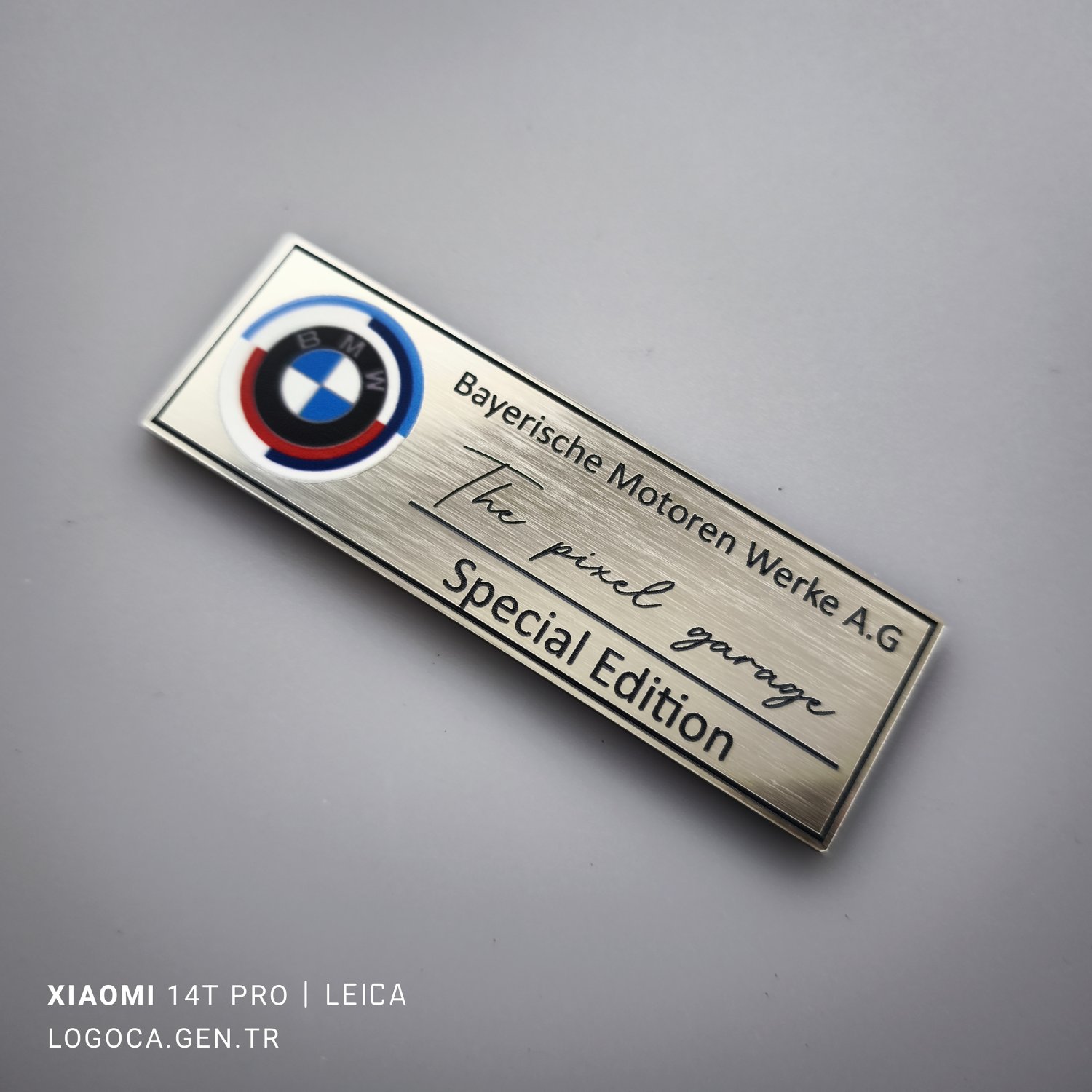 Kişiselleştirilebilir 9x3cm plastik etiket  - Görsel 9