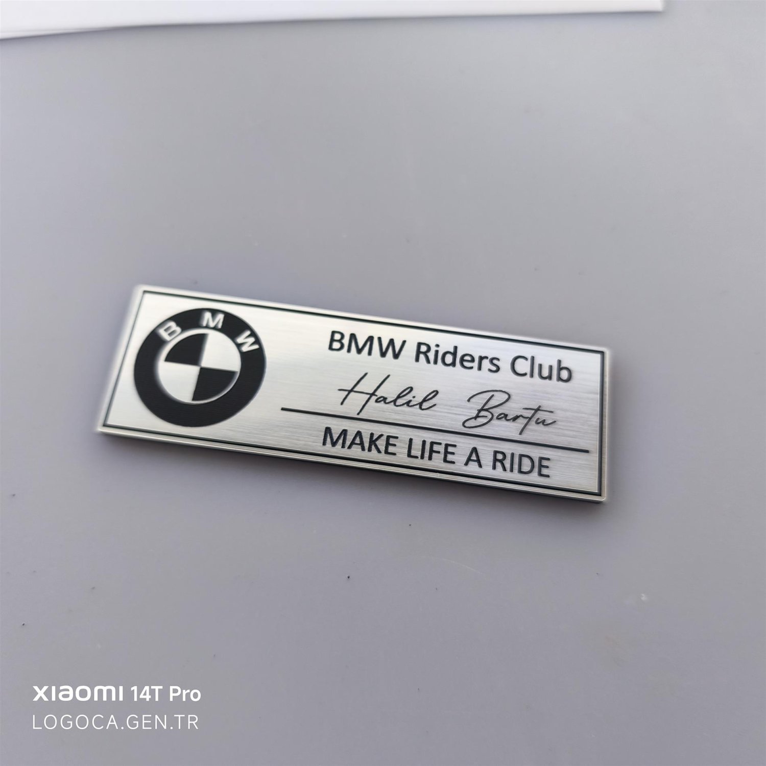BMW Rider Club özel etiketi - Görsel 4