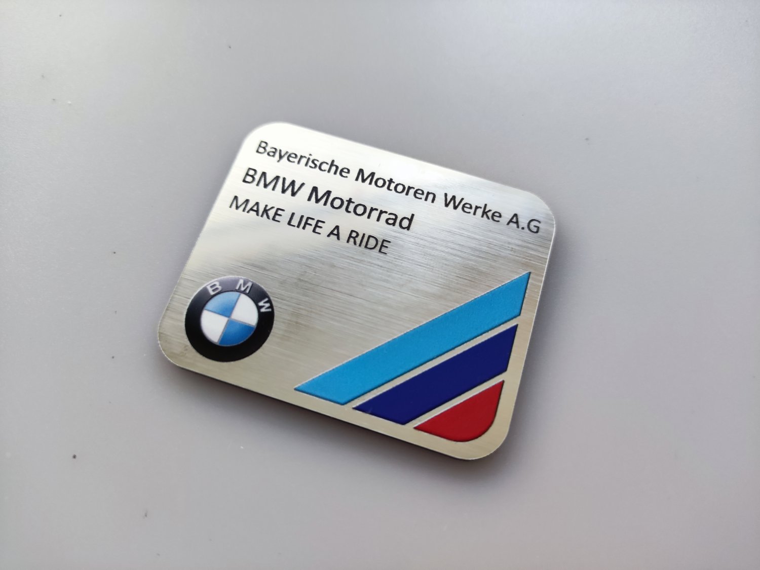 BMW özelleştirilebilir Etiket (Yazıları seçebilirsiniz)  - Görsel 3