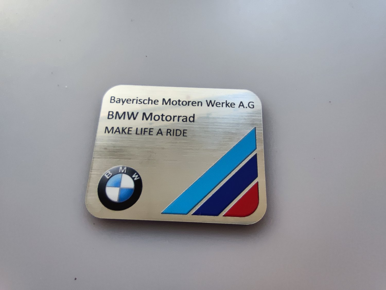 BMW özelleştirilebilir Etiket (Yazıları seçebilirsiniz)  - Görsel 2