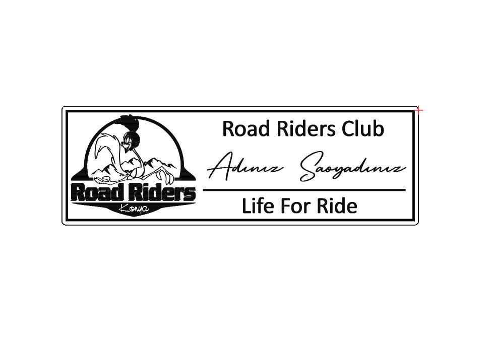 Road Riders Club etiketi - Görsel 2