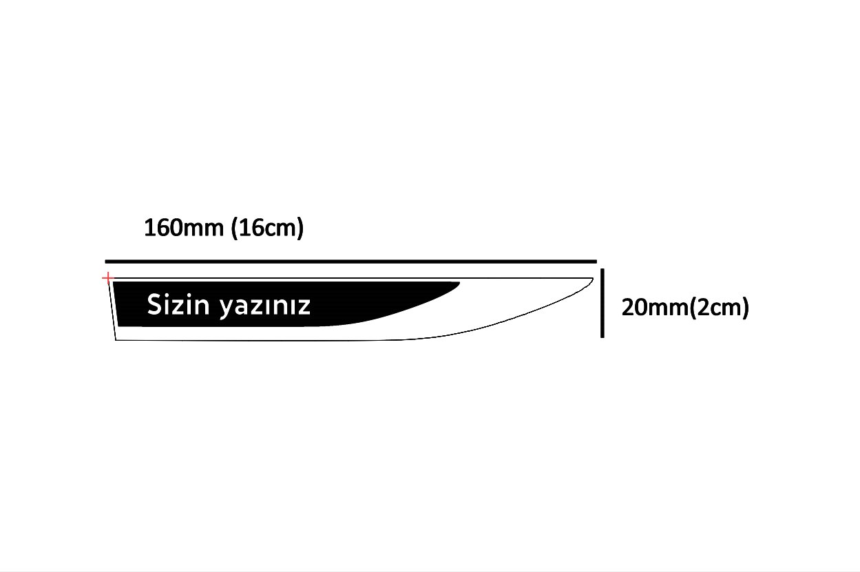 Kişiselleştirilebilir Evrensel Sağ/Sol Çamurluk Bıçağı Seti - Araç Tuning bıçak seti - Görsel 8