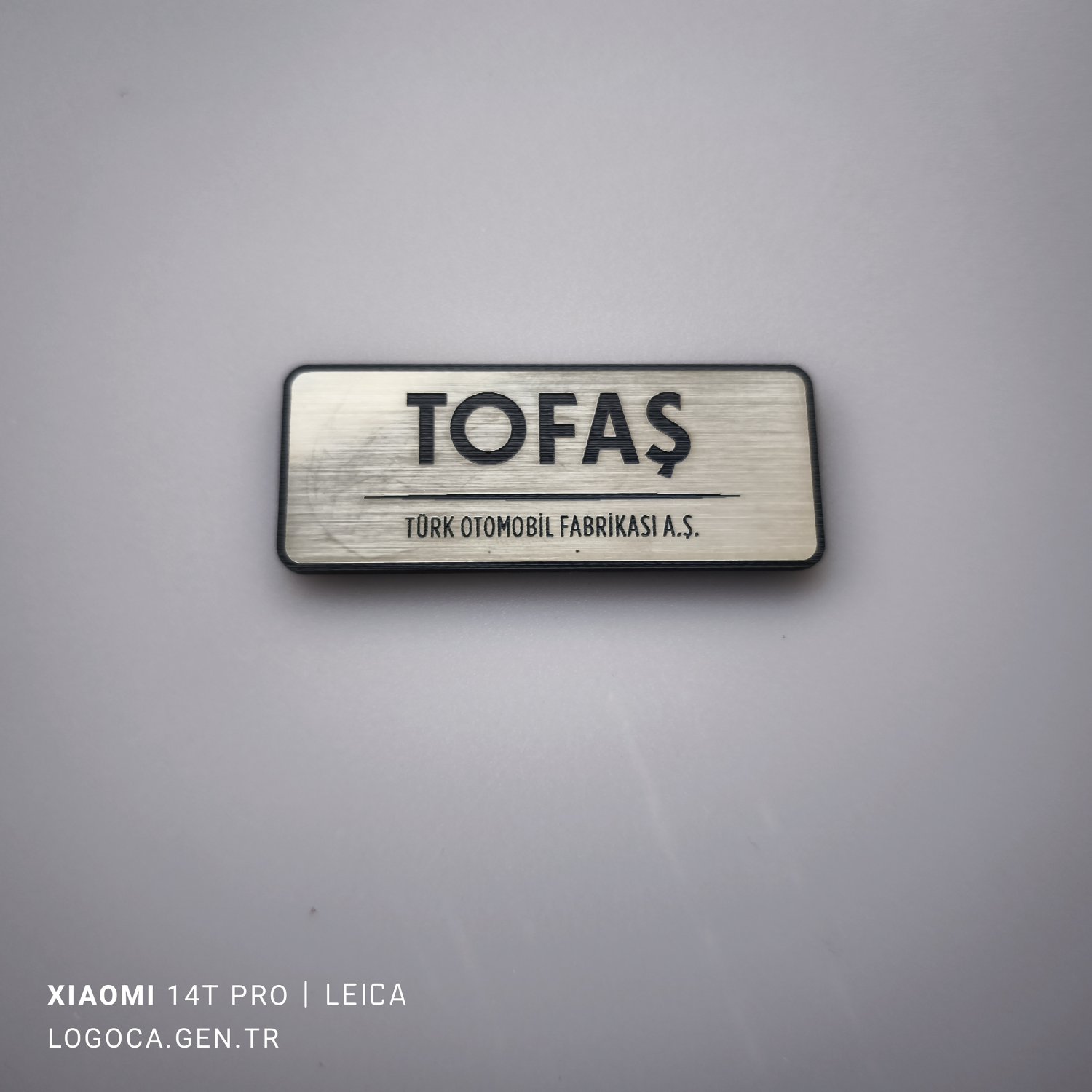 Tofaş Türk otomobil fabrikası AŞ etiketi - Görsel 3