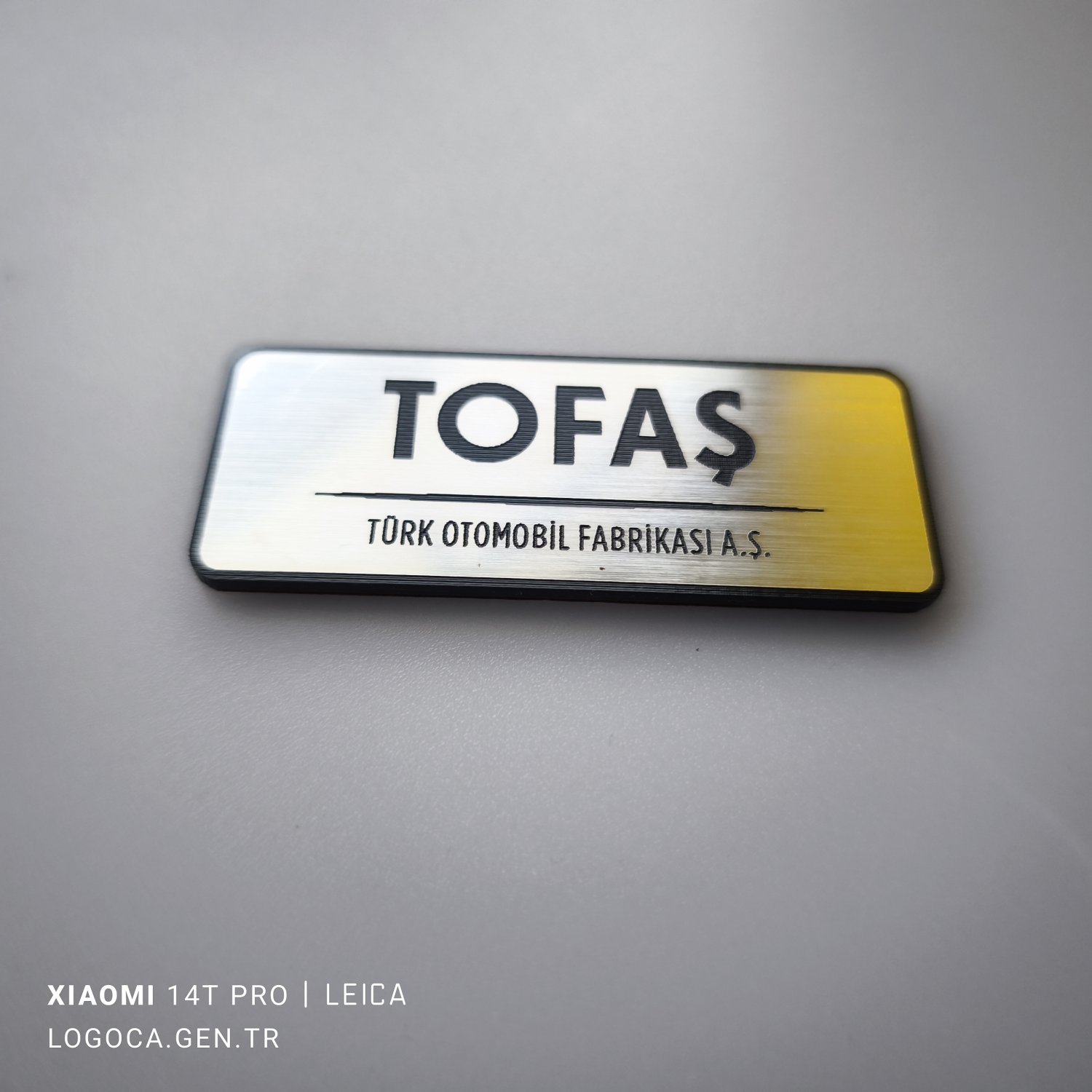 Tofaş Türk otomobil fabrikası AŞ etiketi - Görsel 4