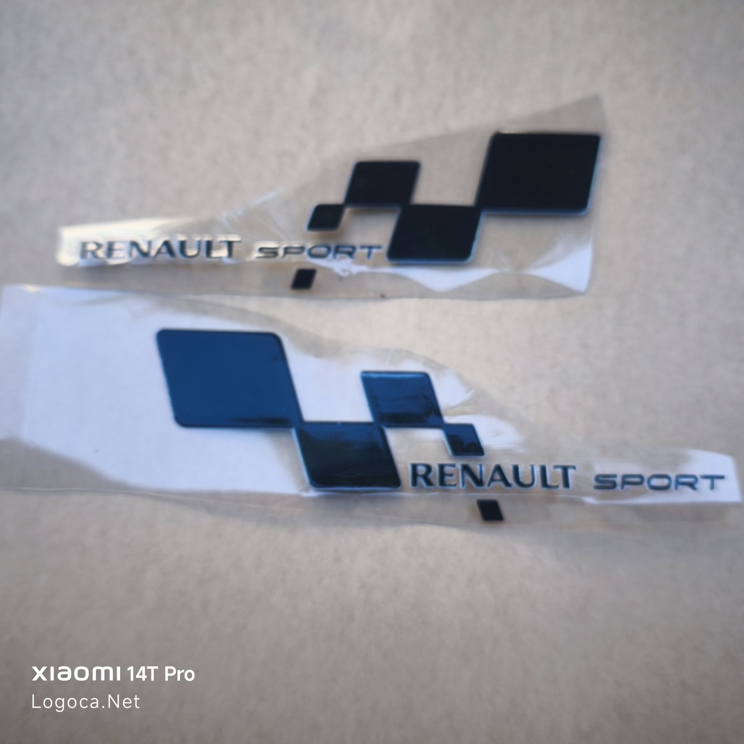 Renault Sport Sağ Sol Takım UV Dayanıklı Etiket - Görsel 3