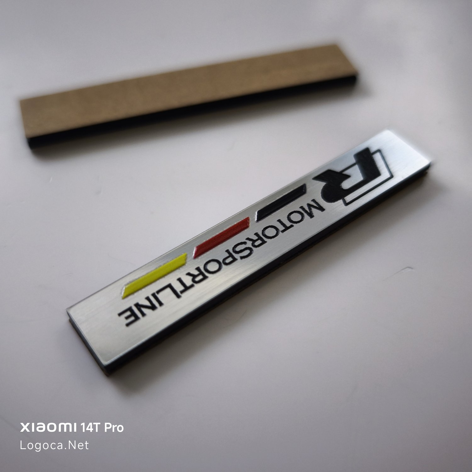 Volkswagen R Motorsport line renkli plastik etiket - Görsel 3