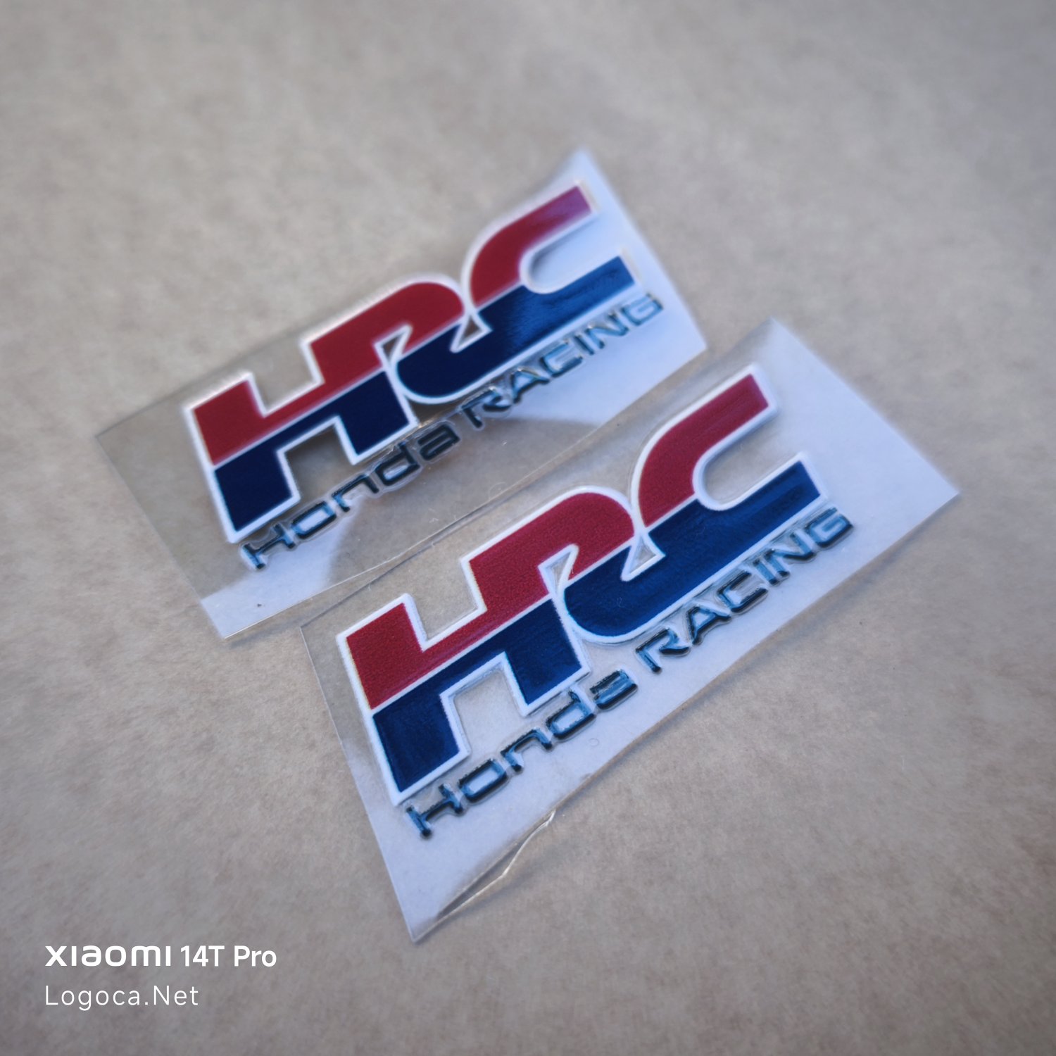 Honda Racing HRC UV Dayanıklı Motosiklet Etiketleri (2'li Set) - Görsel 2