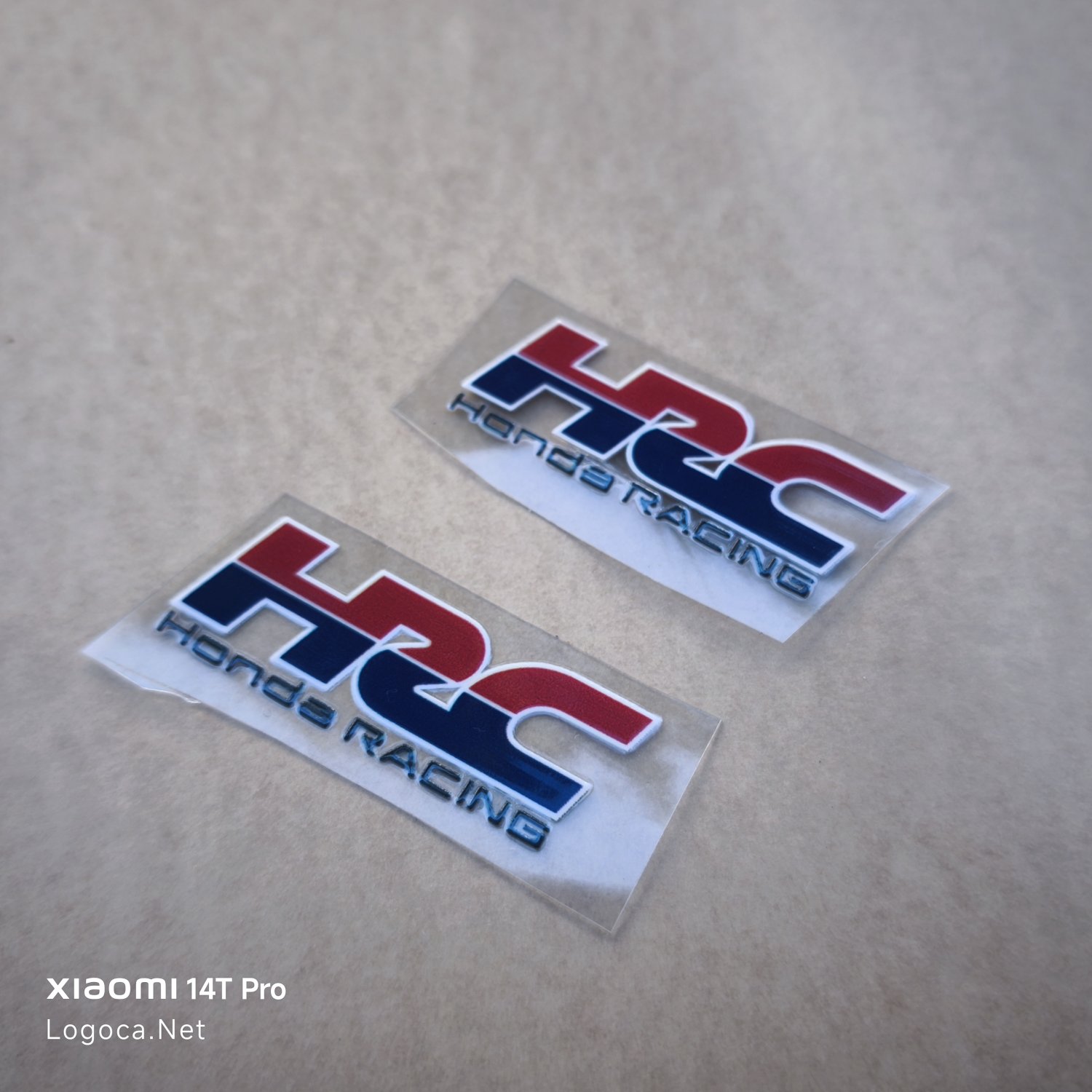 Honda Racing HRC UV Dayanıklı Motosiklet Etiketleri (2'li Set) - Görsel 3