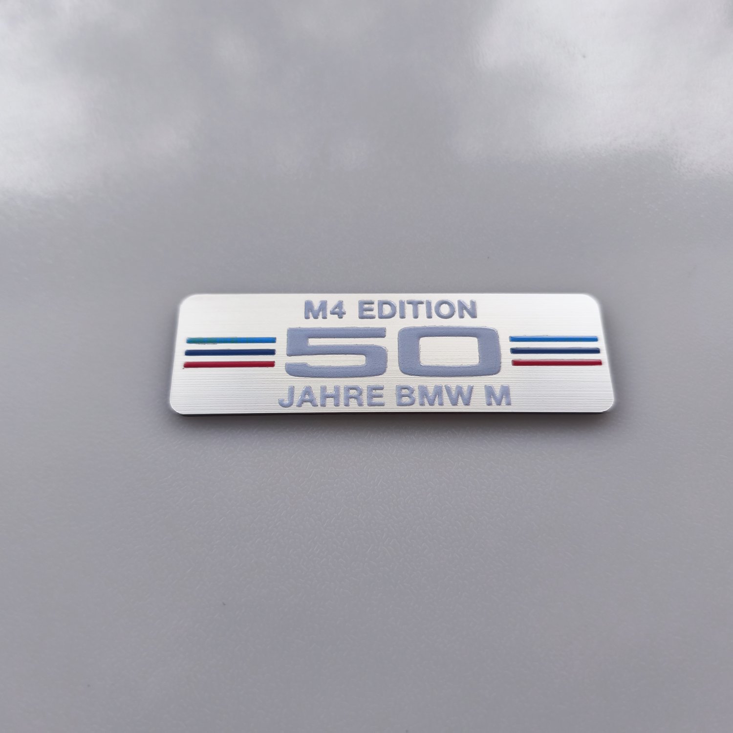 BMW M3 ,M4,M5 Editon 50 jahre bmw M etiket - Görsel 1