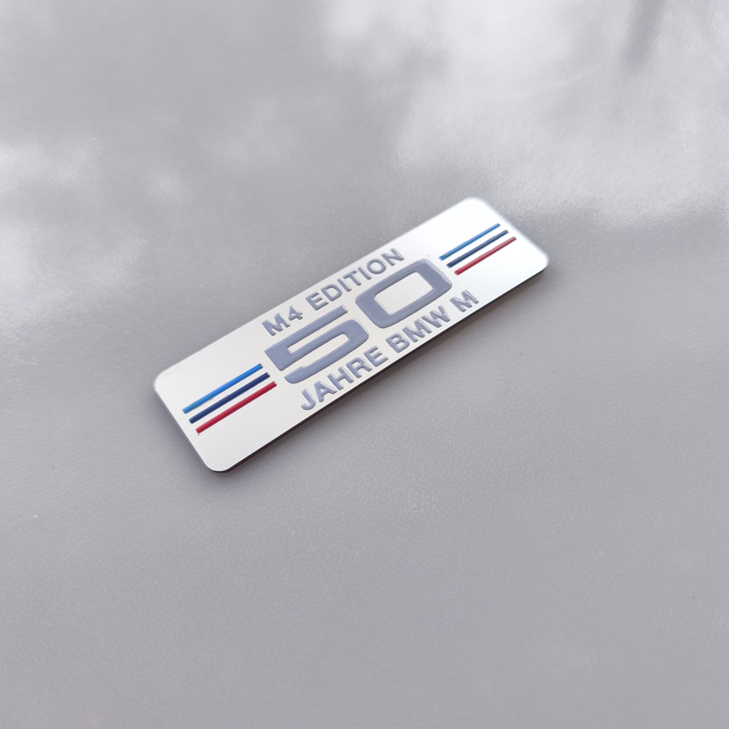 BMW M3 ,M4,M5 Editon 50 jahre bmw M etiket - Görsel 3