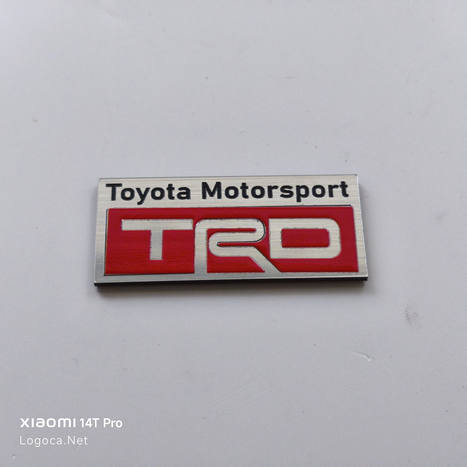 Toyota motorsport TRD  ve toyota racing developer etiket  - Görsel 4