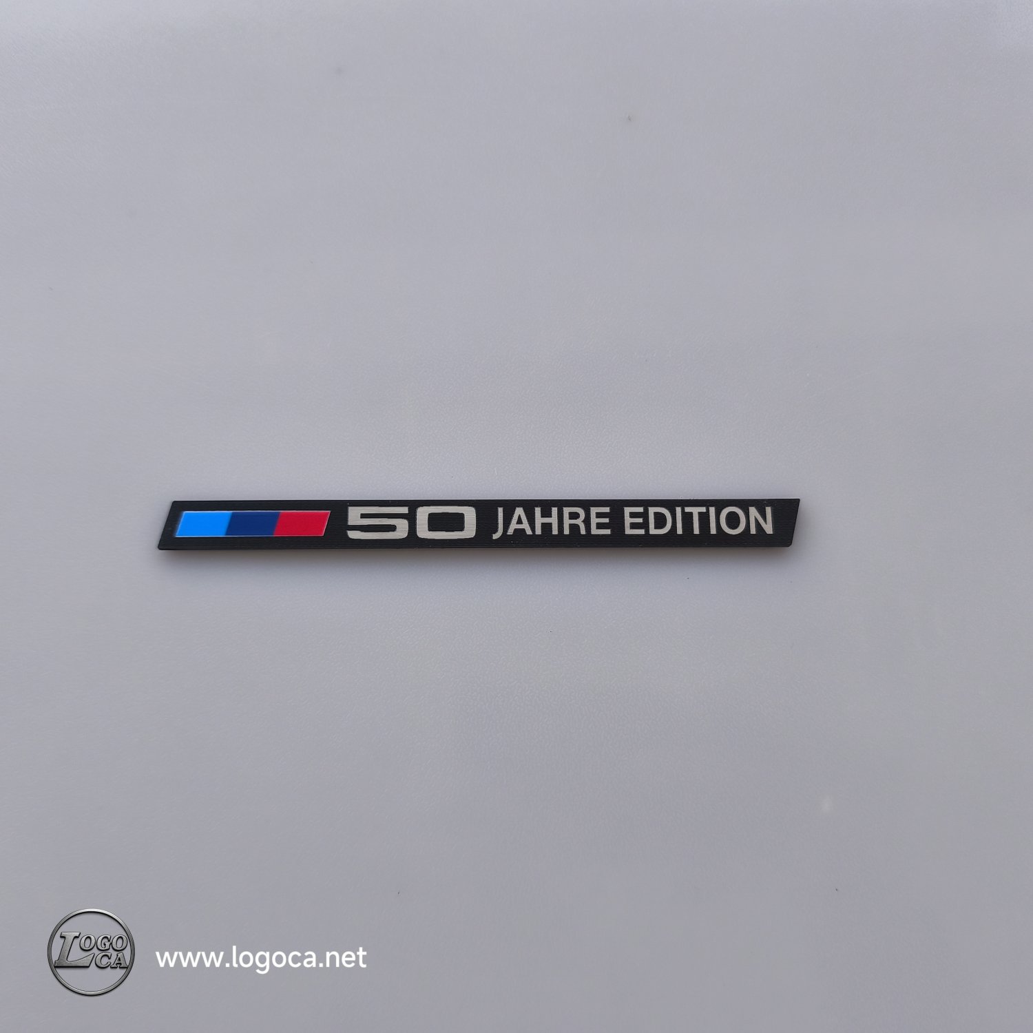 BMW  50 jahre edition plastik etiket - Görsel 10