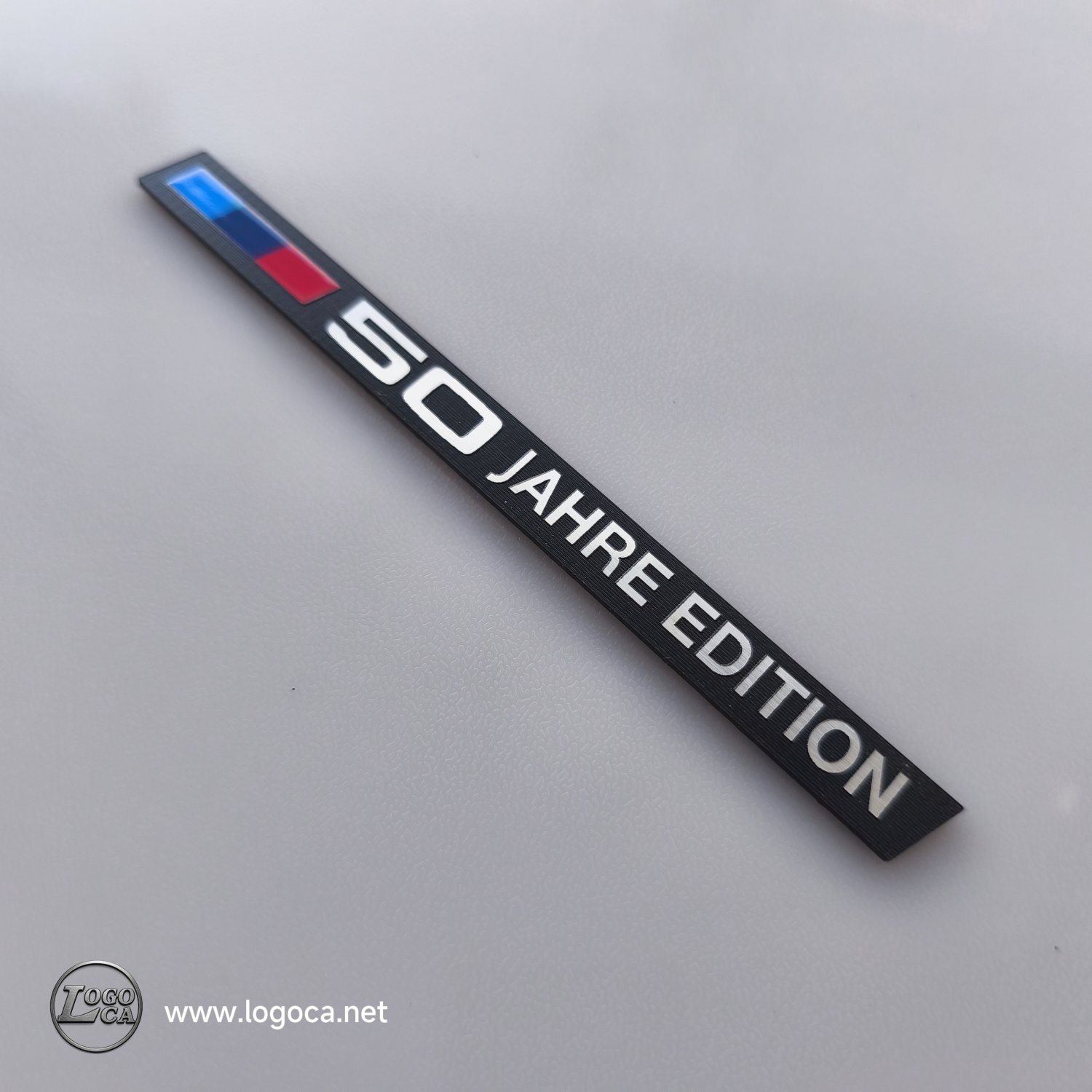 BMW  50 jahre edition plastik etiket - Görsel 4