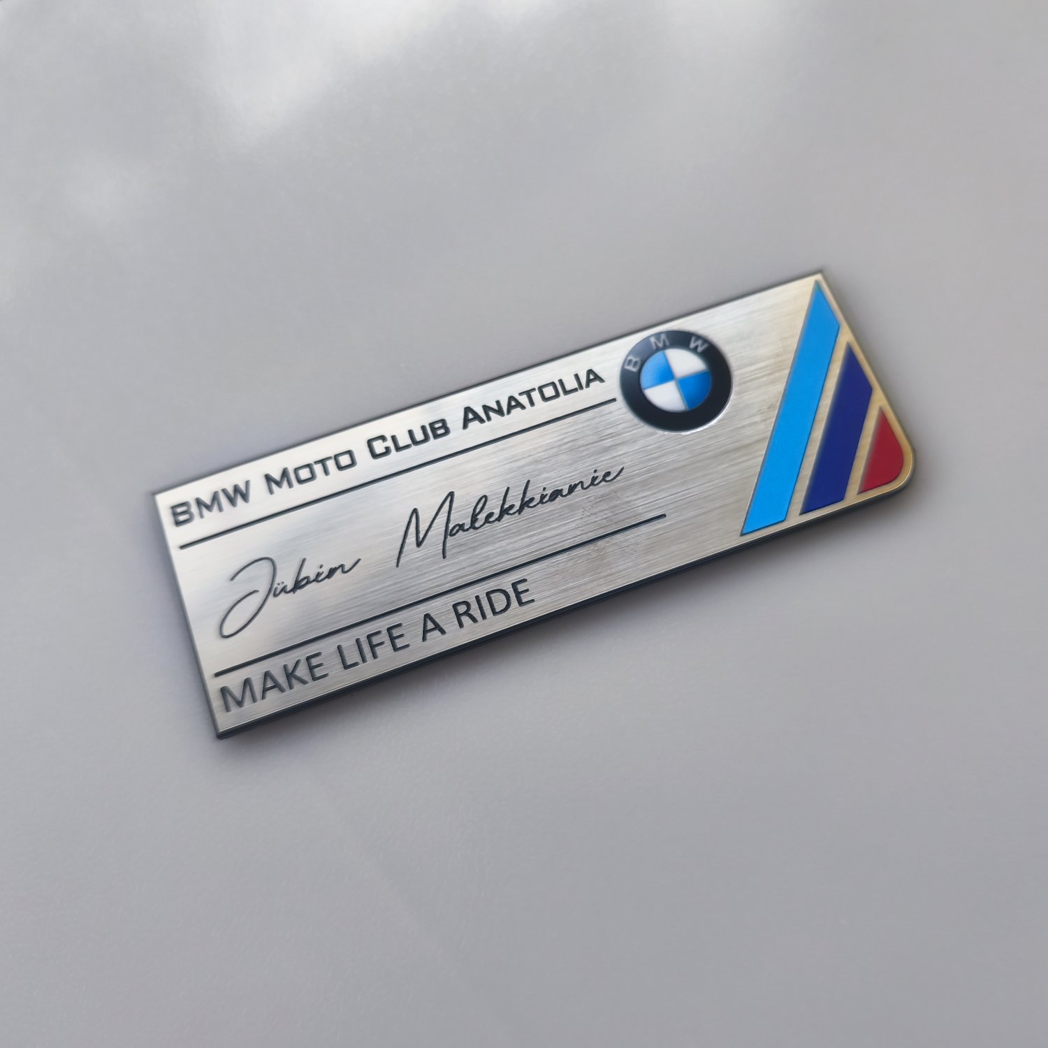 BMW Moto Club Anadolia grubunun özel etiketi - Görsel 1