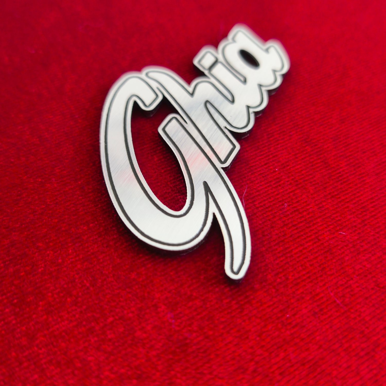 Ford Ghia Dayanıklı Plastik Amblem Logo - Görsel 6