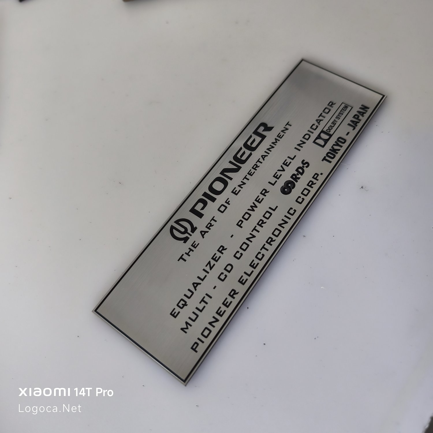 Pioneer Büyük Kabin etiketi rds equelizer dolby system - Görsel 4